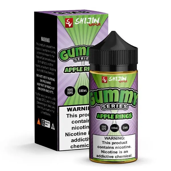 Apple Rings by Shijin Vapor Gummy O's Series 100mL