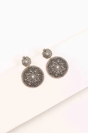 Basileia Stud Drop Earrings