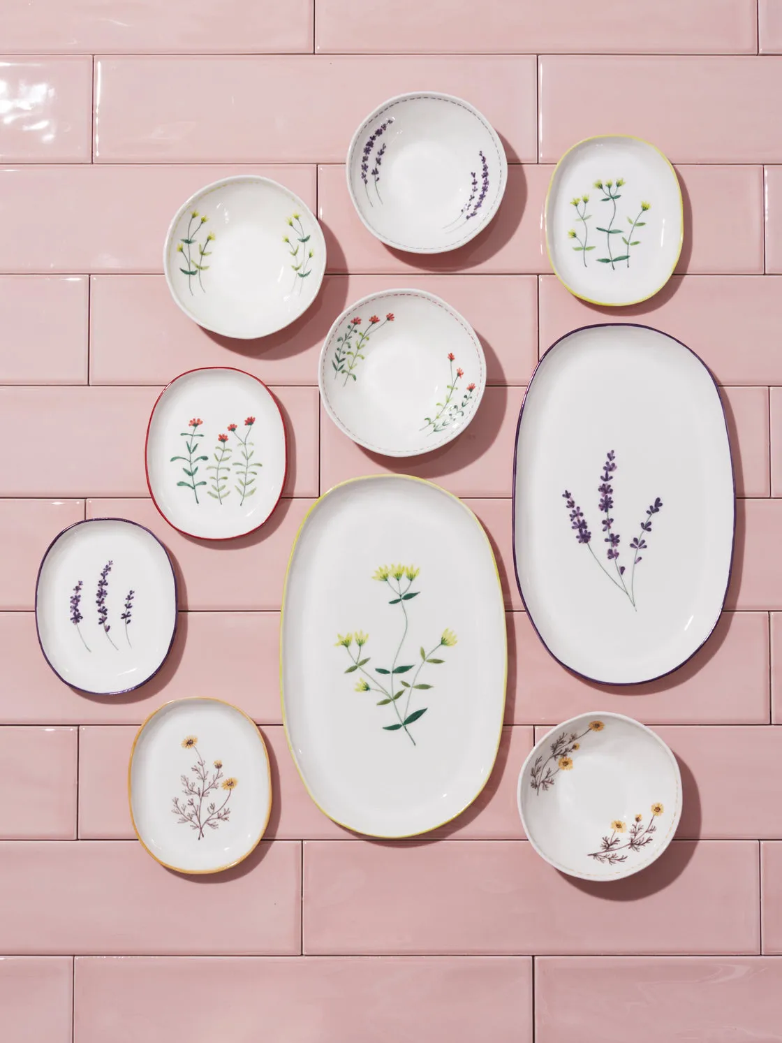 Blossom Violet Tray