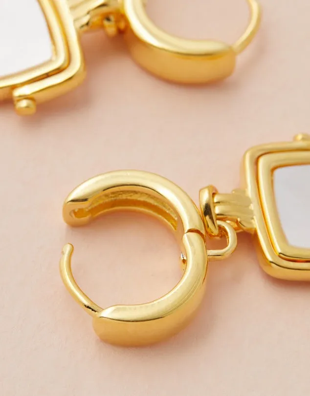 BRIE LEON - SANTIAGO DROP EARRINGS PEARL