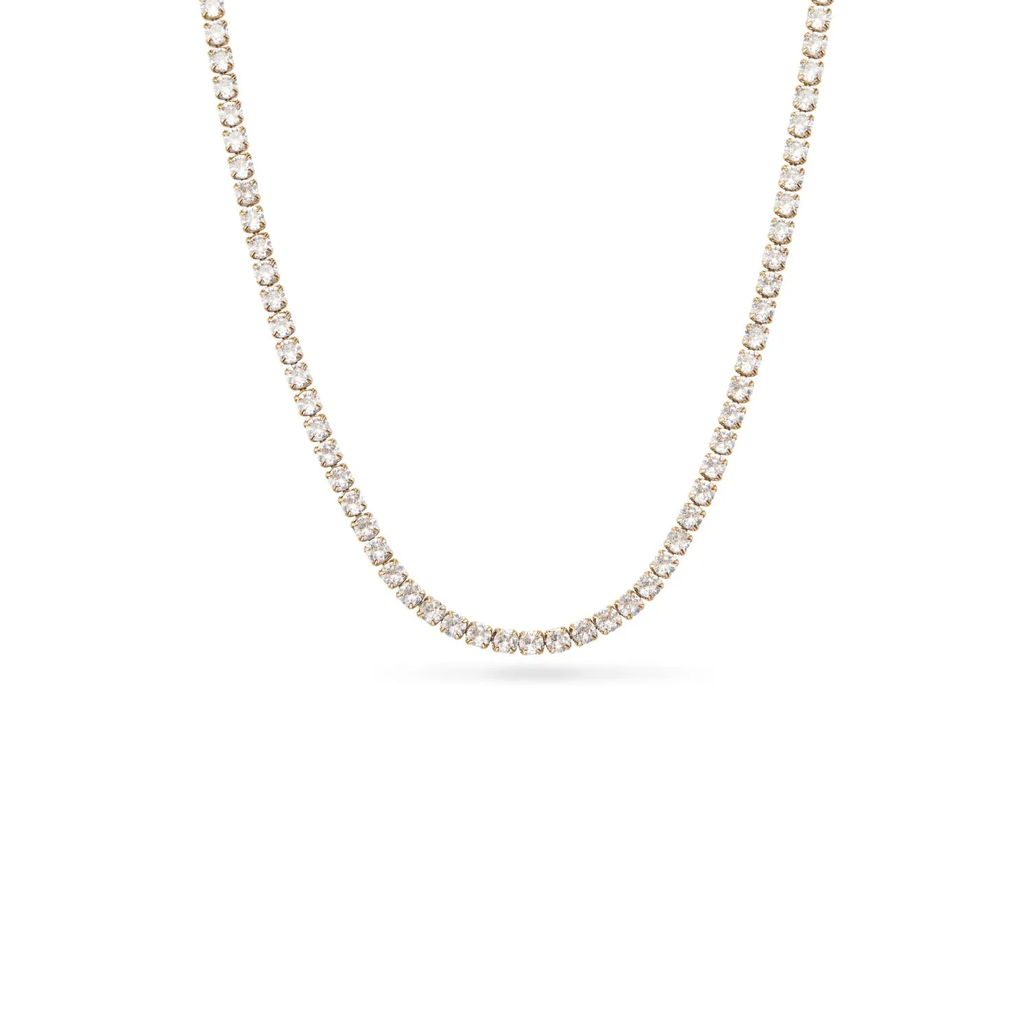 Entwine Initial Necklace (Gold)