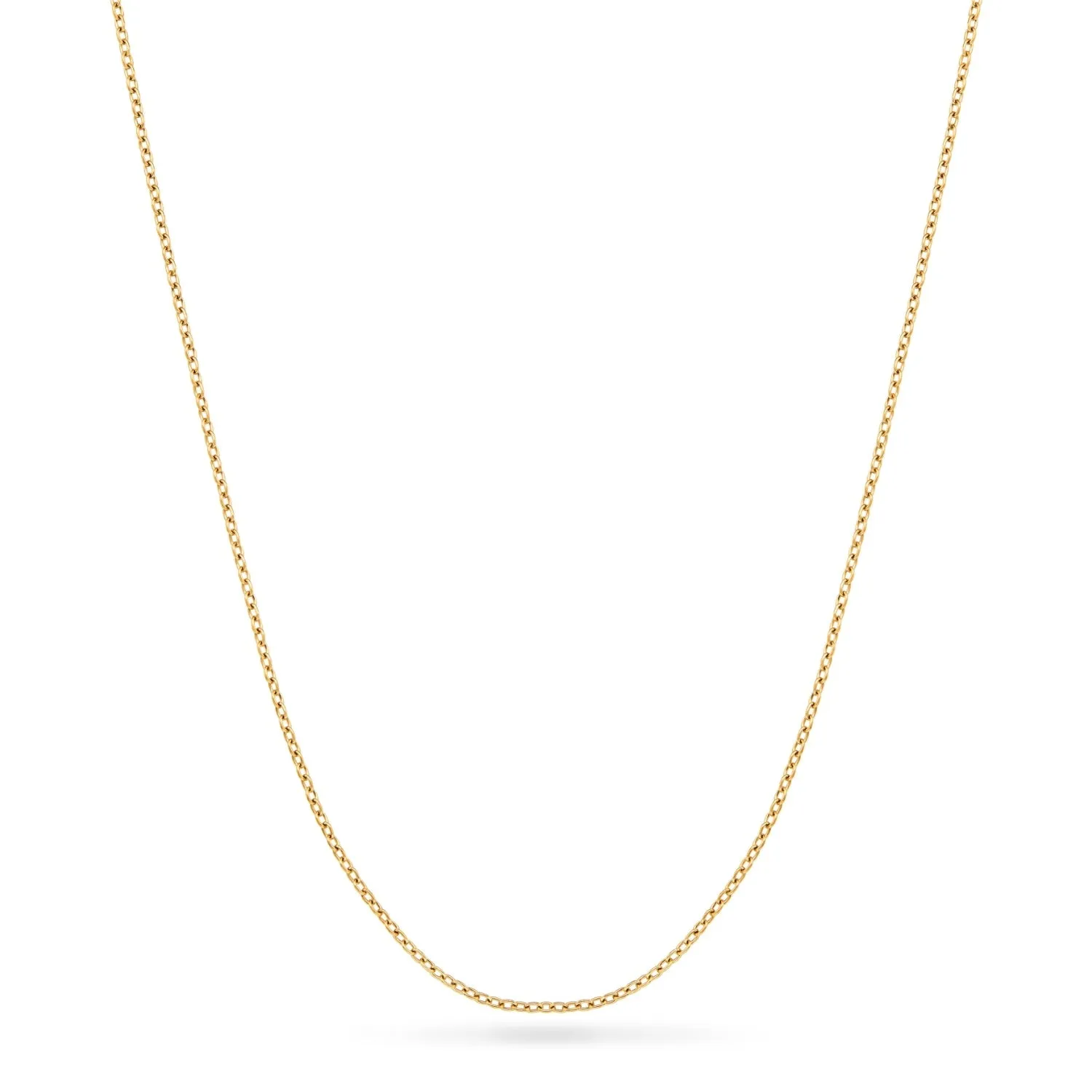 Entwine Initial Necklace (Gold)