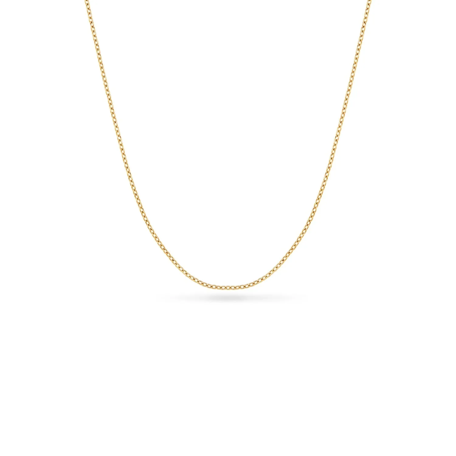Entwine Initial Necklace (Gold)