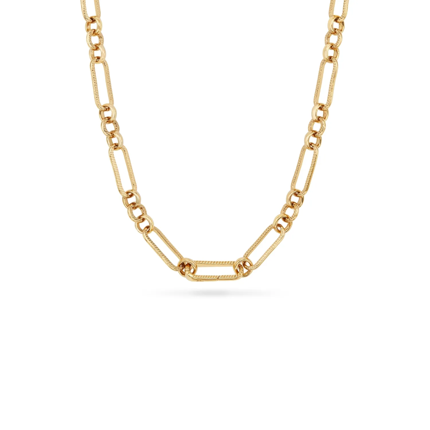 Entwine Initial Necklace (Gold)