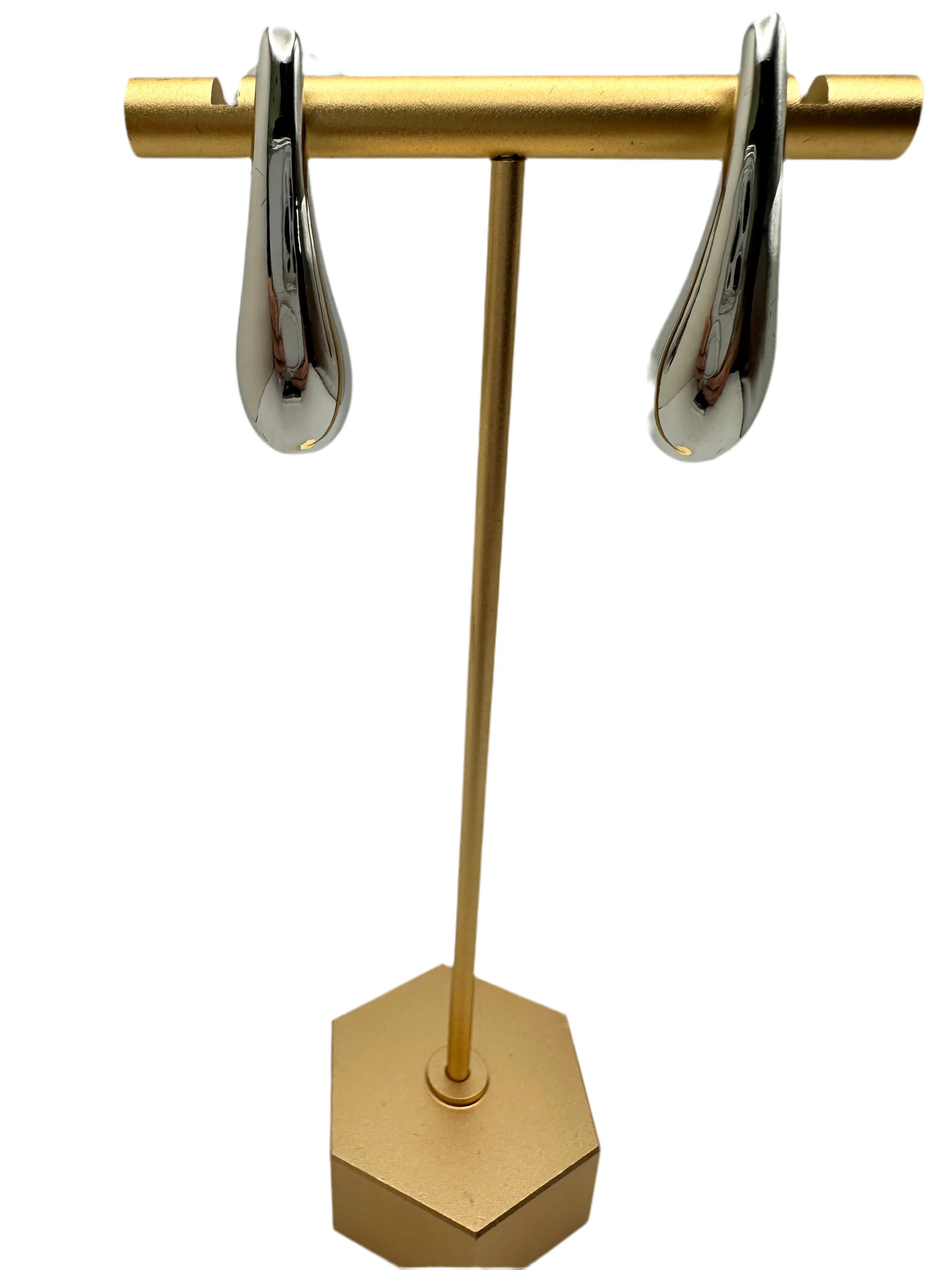 Long Water Drop Earrings