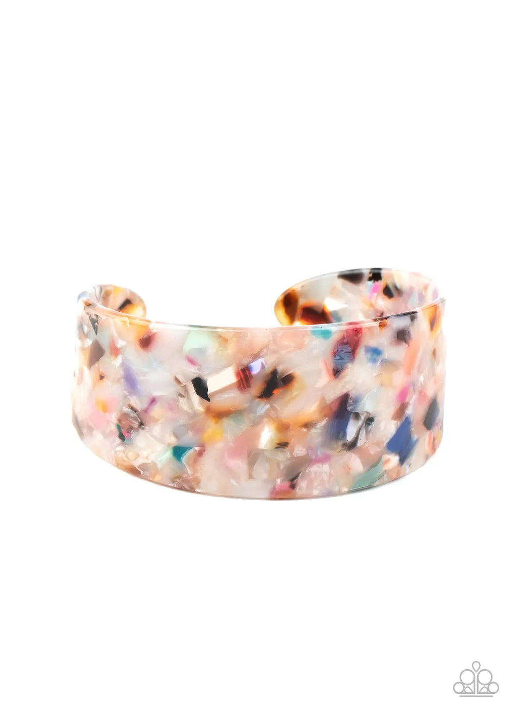 Paparazzi HAUTE Under The Collar - Multi Bracelet
