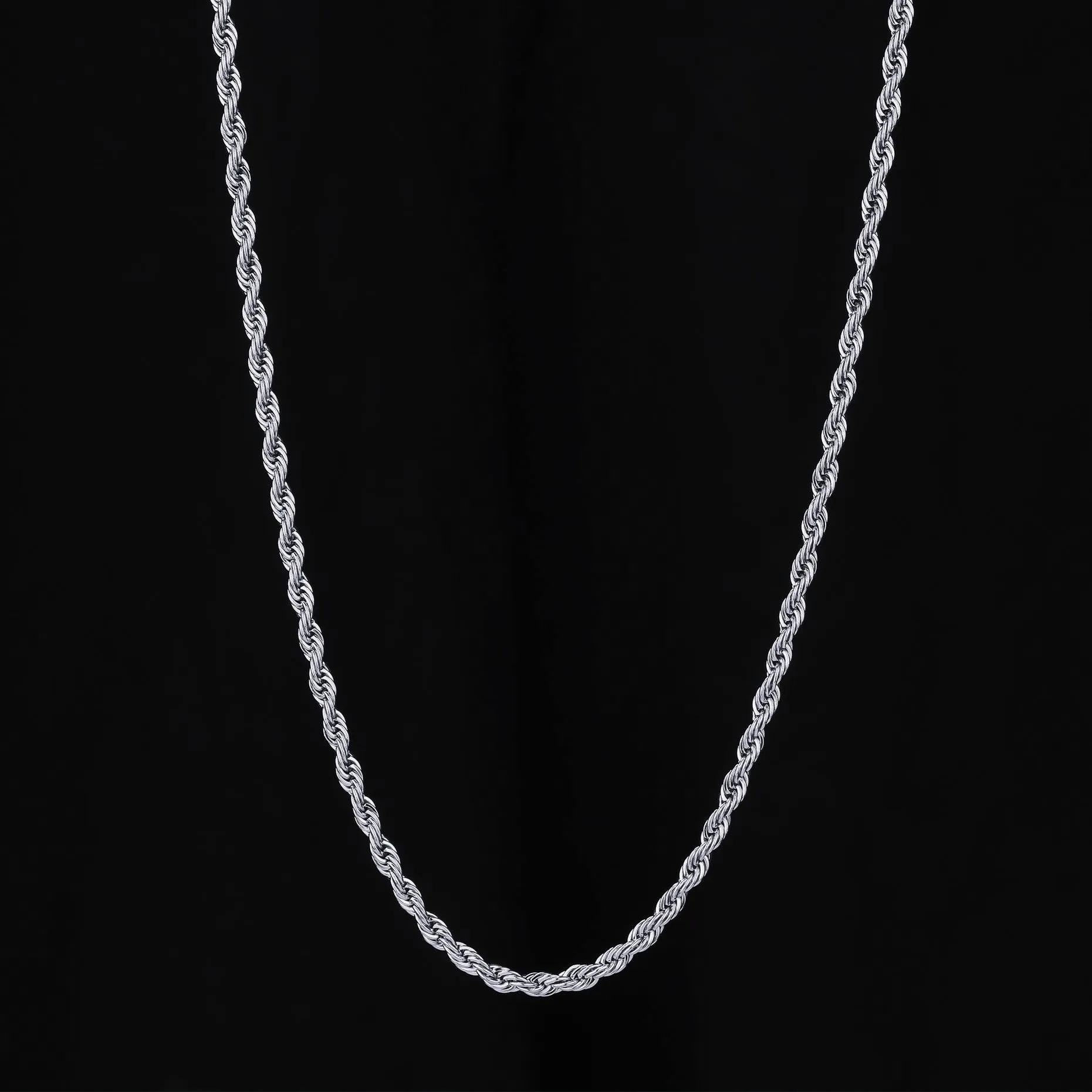 Rope Chain 2.5mm - Silver RG123