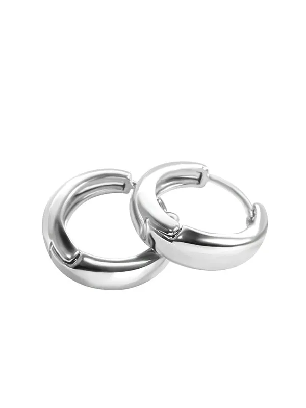 Shining Round Earrings