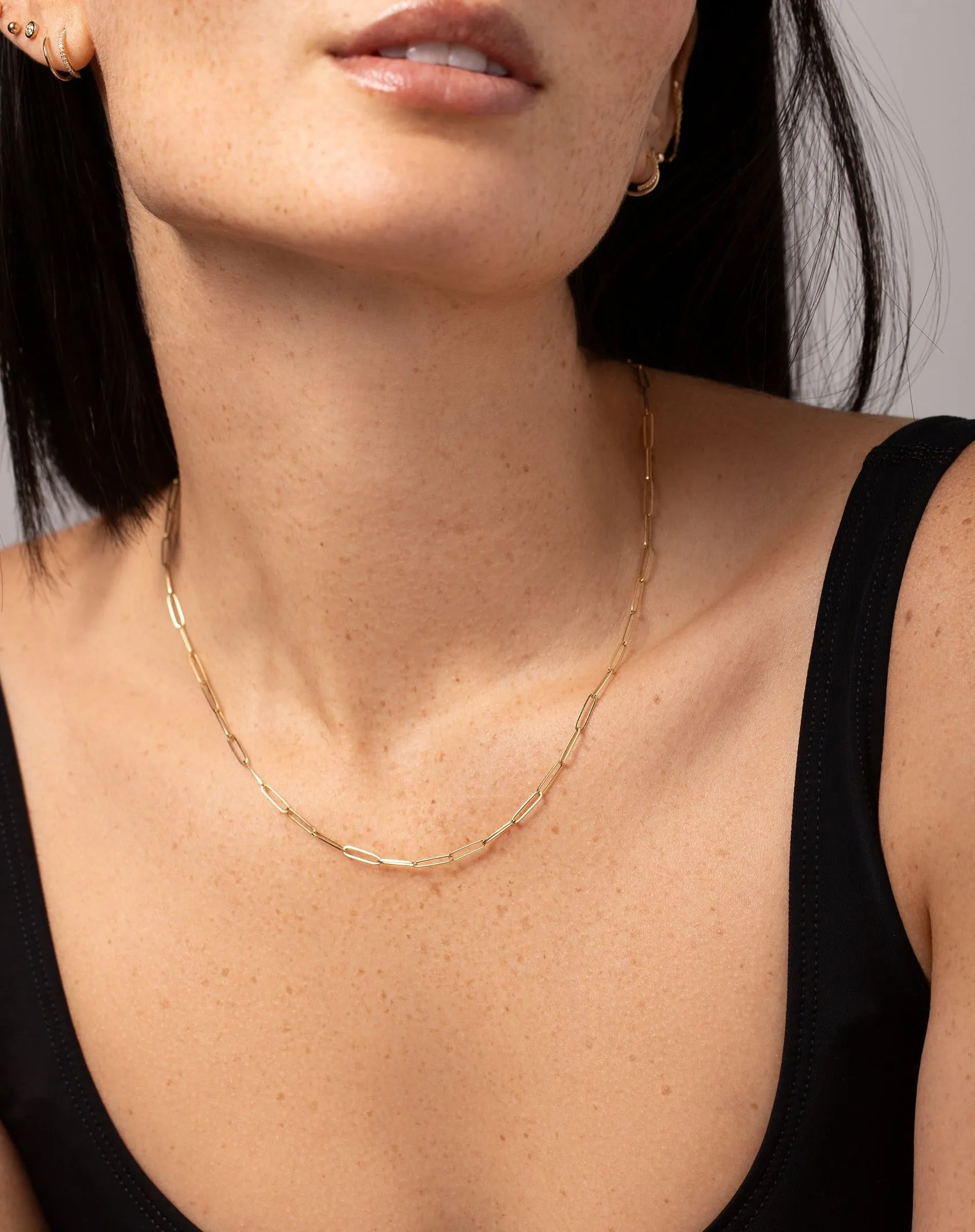 Small Link Chain Necklace