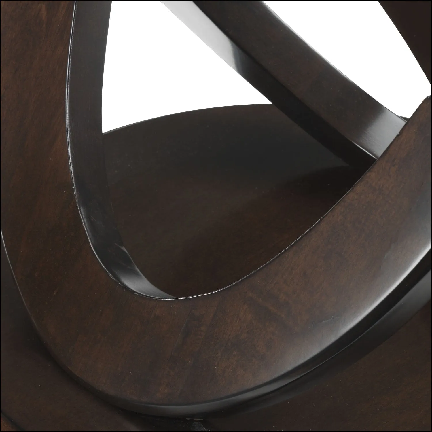 Stark End Table - Brown Cherry