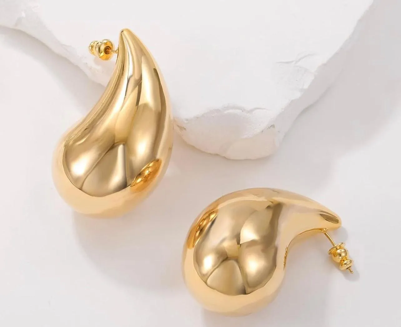 Tear drop earrings