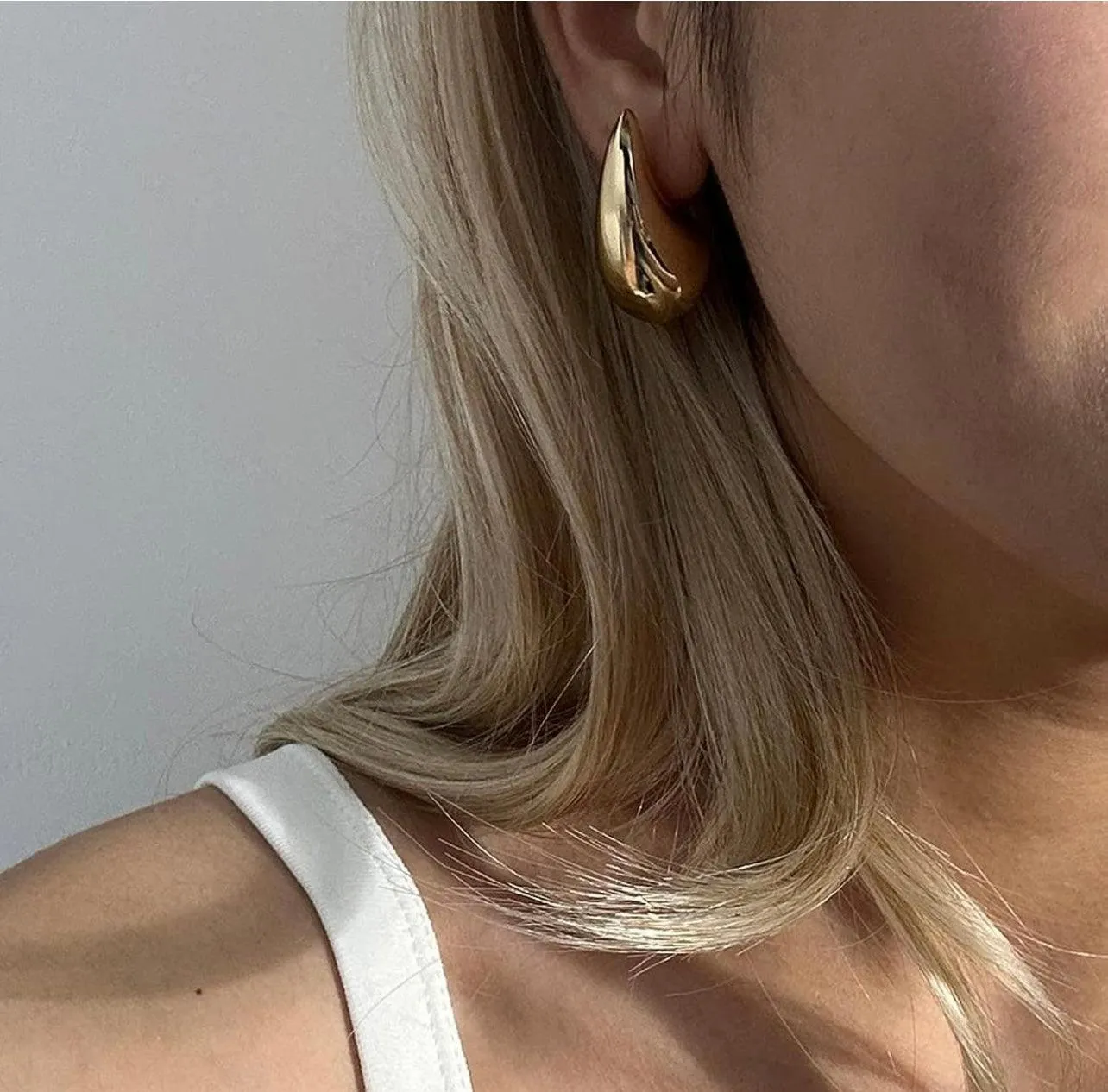 Tear drop earrings