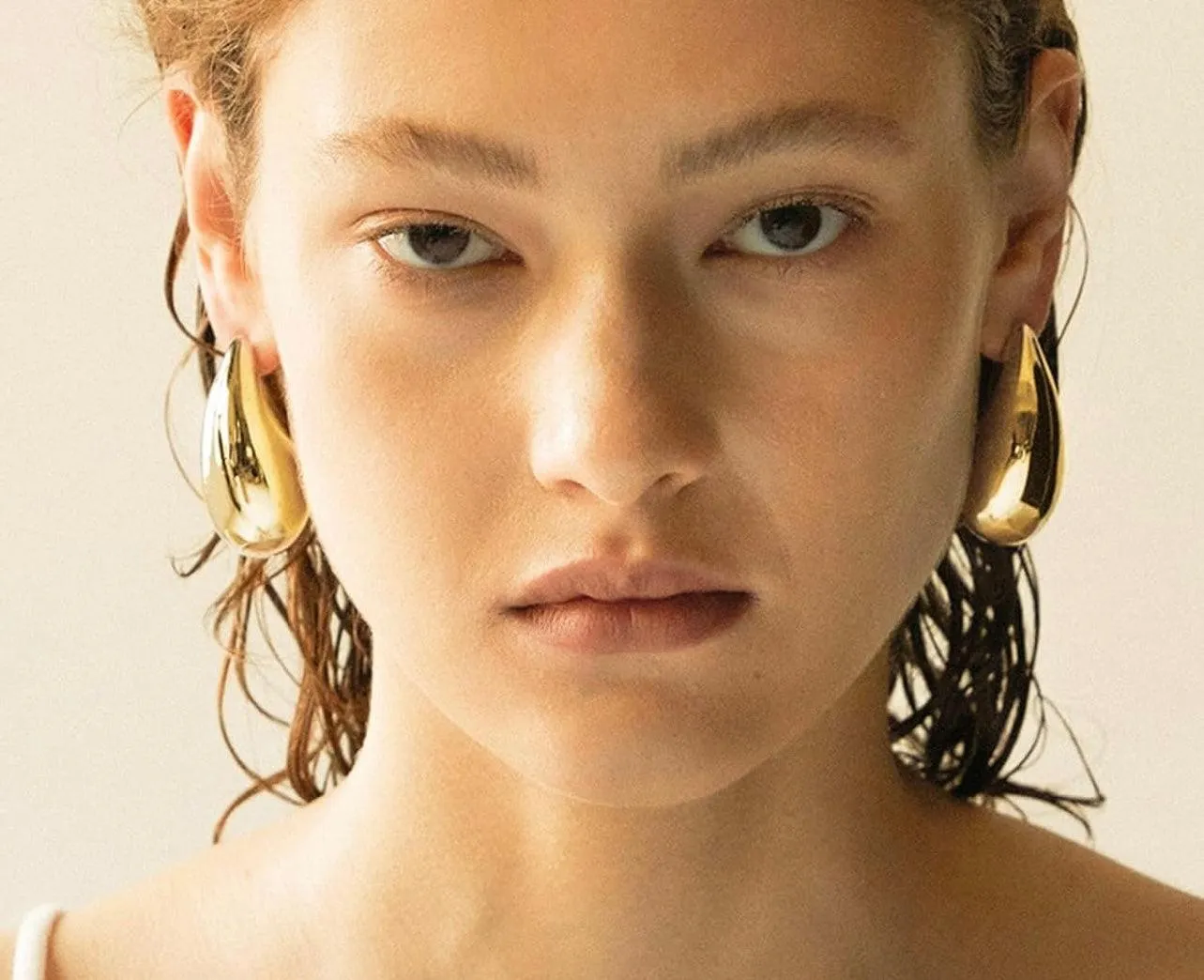 Tear drop earrings