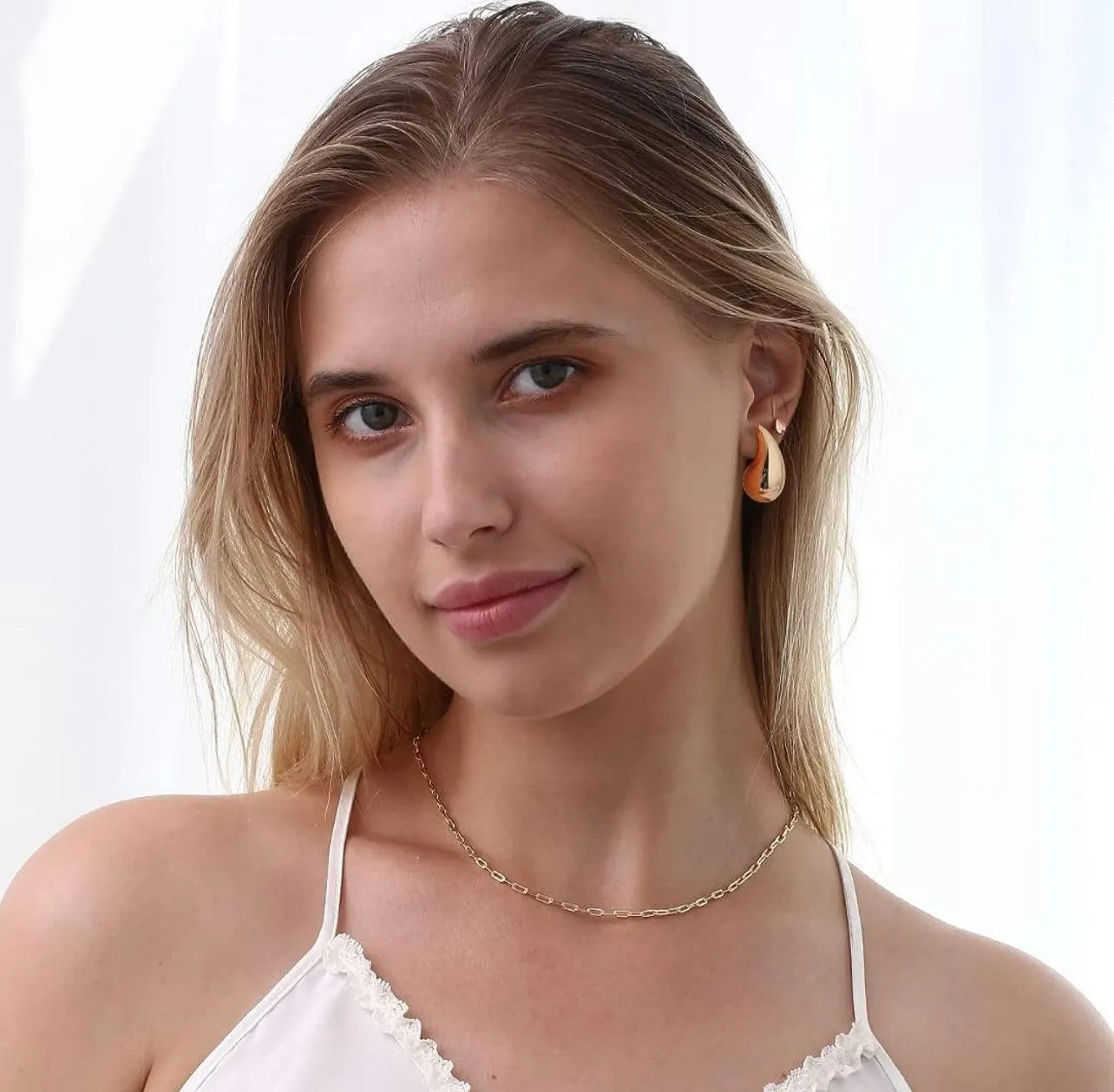 Tear drop earrings